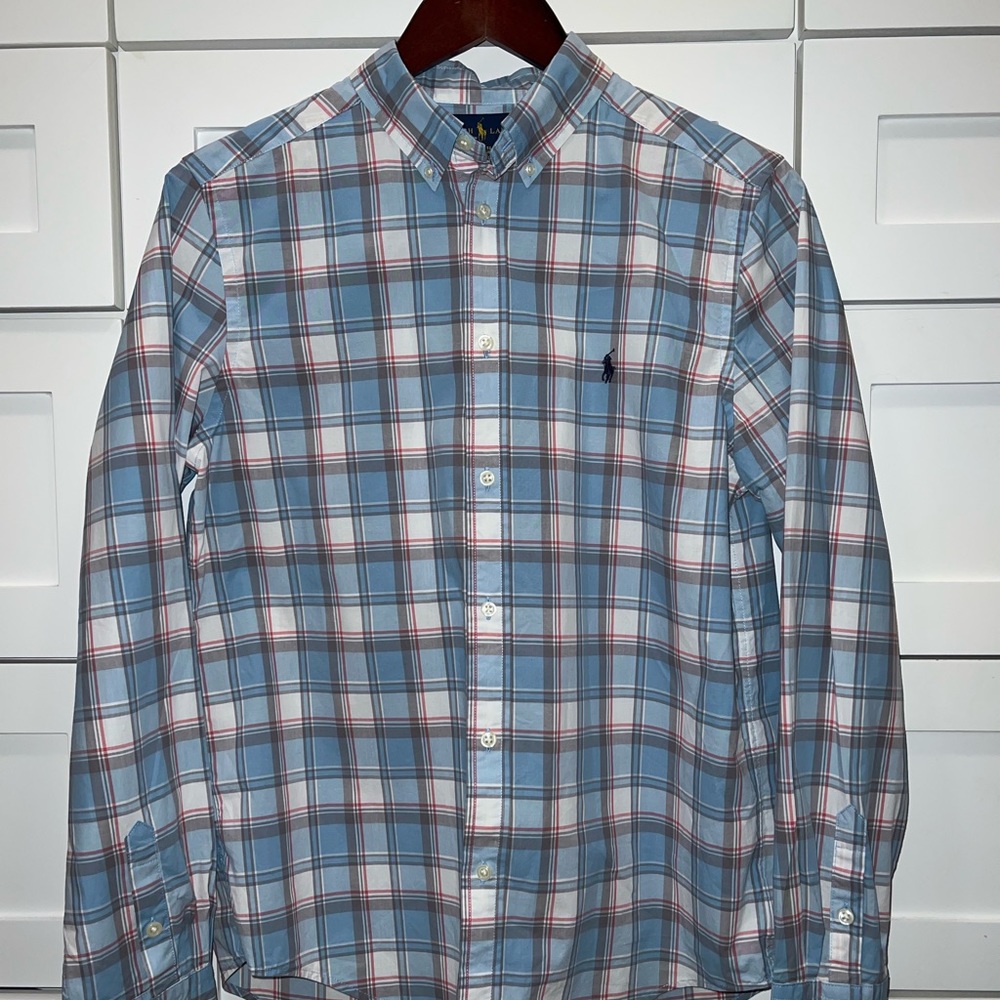 Boys Polo Ralph Lauren Long-Sleeve Button Down